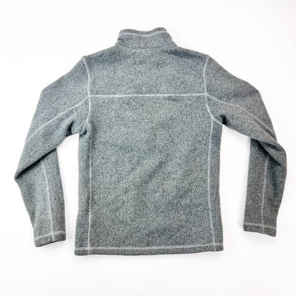 The North Face Men's 1/4 Quarter Zip Grey Pullover Size S - Picture 2 of 10